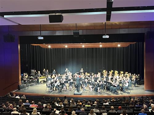 MWHS Hosts WCC Honor Music Festival